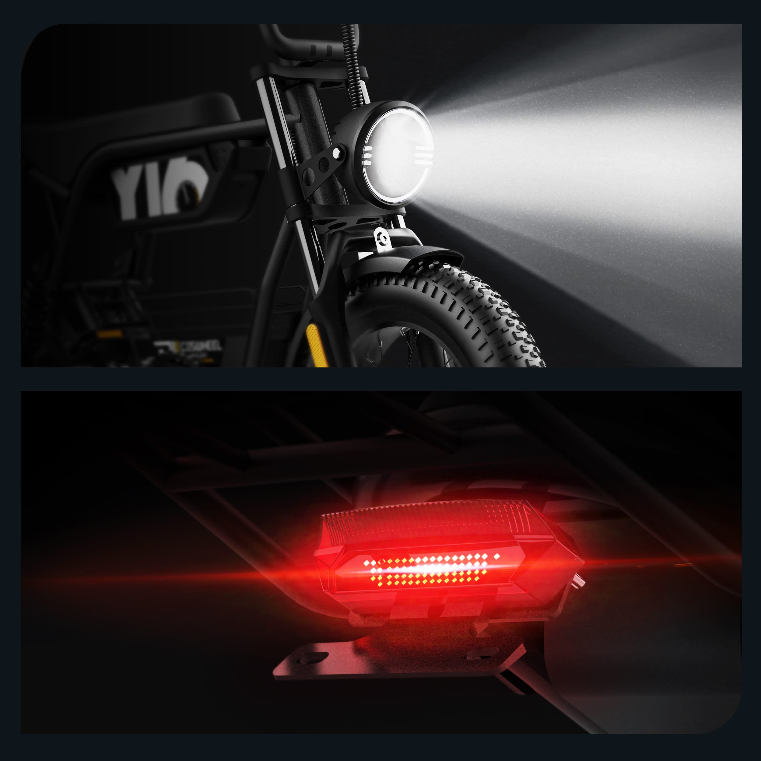 E-bike lights and battery setup for delivery riders in Metro Manila